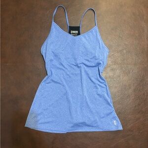 Women's Blue Athletic Tank Top